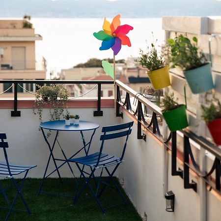 B&B Fuori Squadro - In Centro Con Terrazza Relax Vista Mare Reggio di Calabria Eksteriør bilde