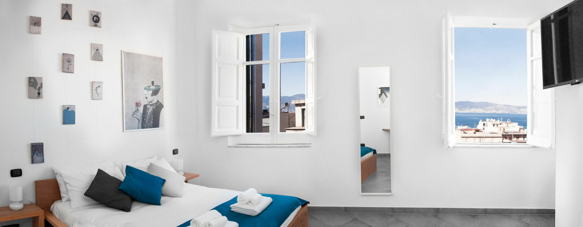 B&B Fuori Squadro - In Centro Con Terrazza Relax Vista Mare Reggio di Calabria Eksteriør bilde