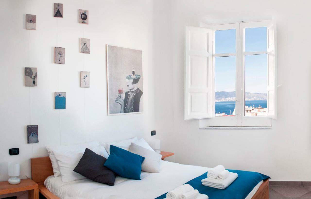 B&B Fuori Squadro - In Centro Con Terrazza Relax Vista Mare Reggio di Calabria Eksteriør bilde